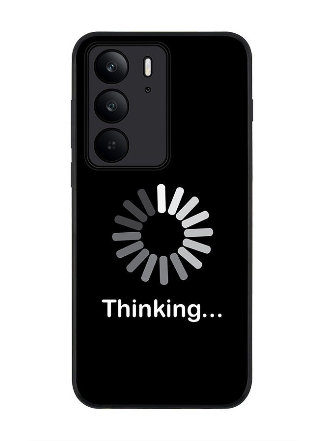 For Realme C75x / C75 4G Case,Slim fit Camera Protection, Shockproof Thin Phone cover  - Thinking